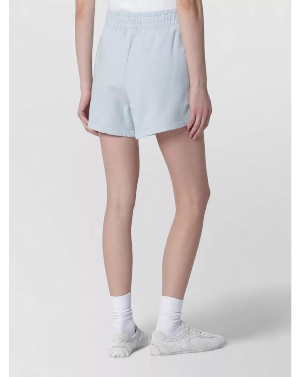 Anine Bing Blue Cotton Knee-Length Shorts