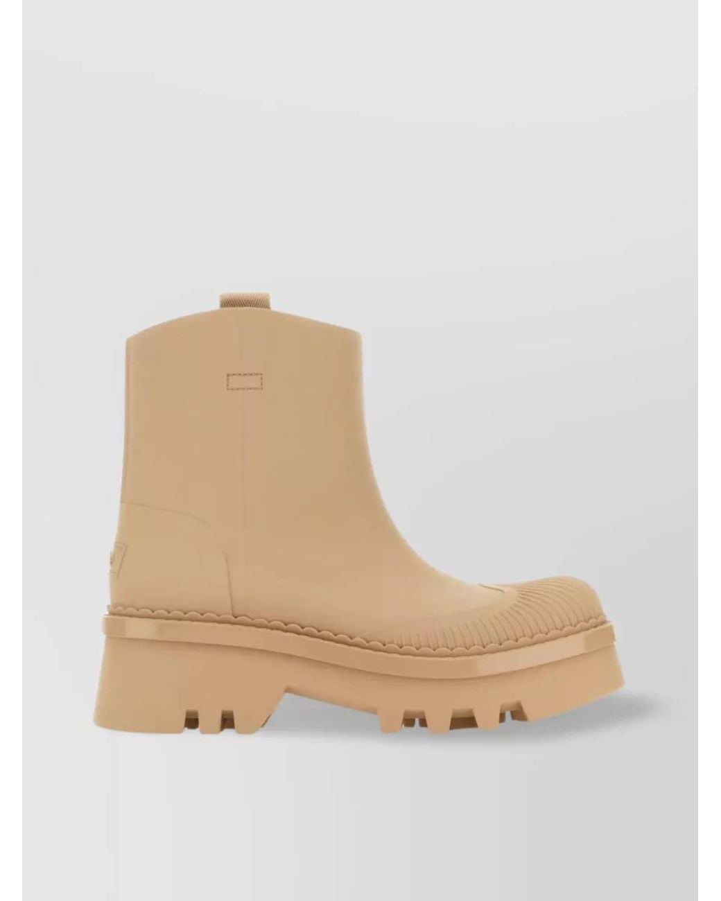 Chloé Natural Rubber Rain Boots