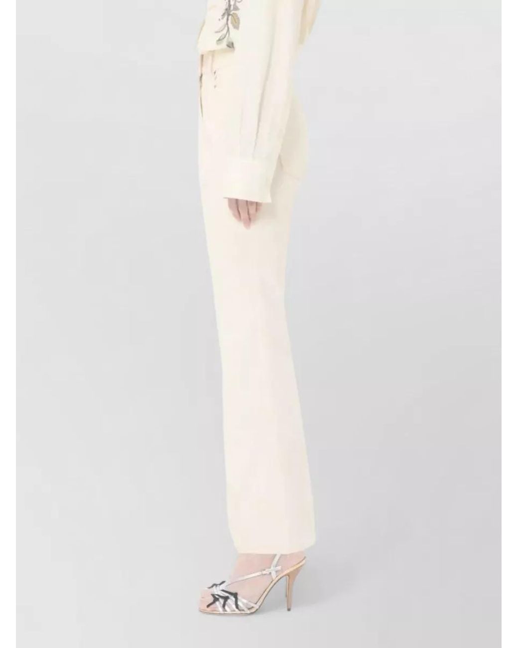 Valentino Garavani Natural Denim Flared Jeans