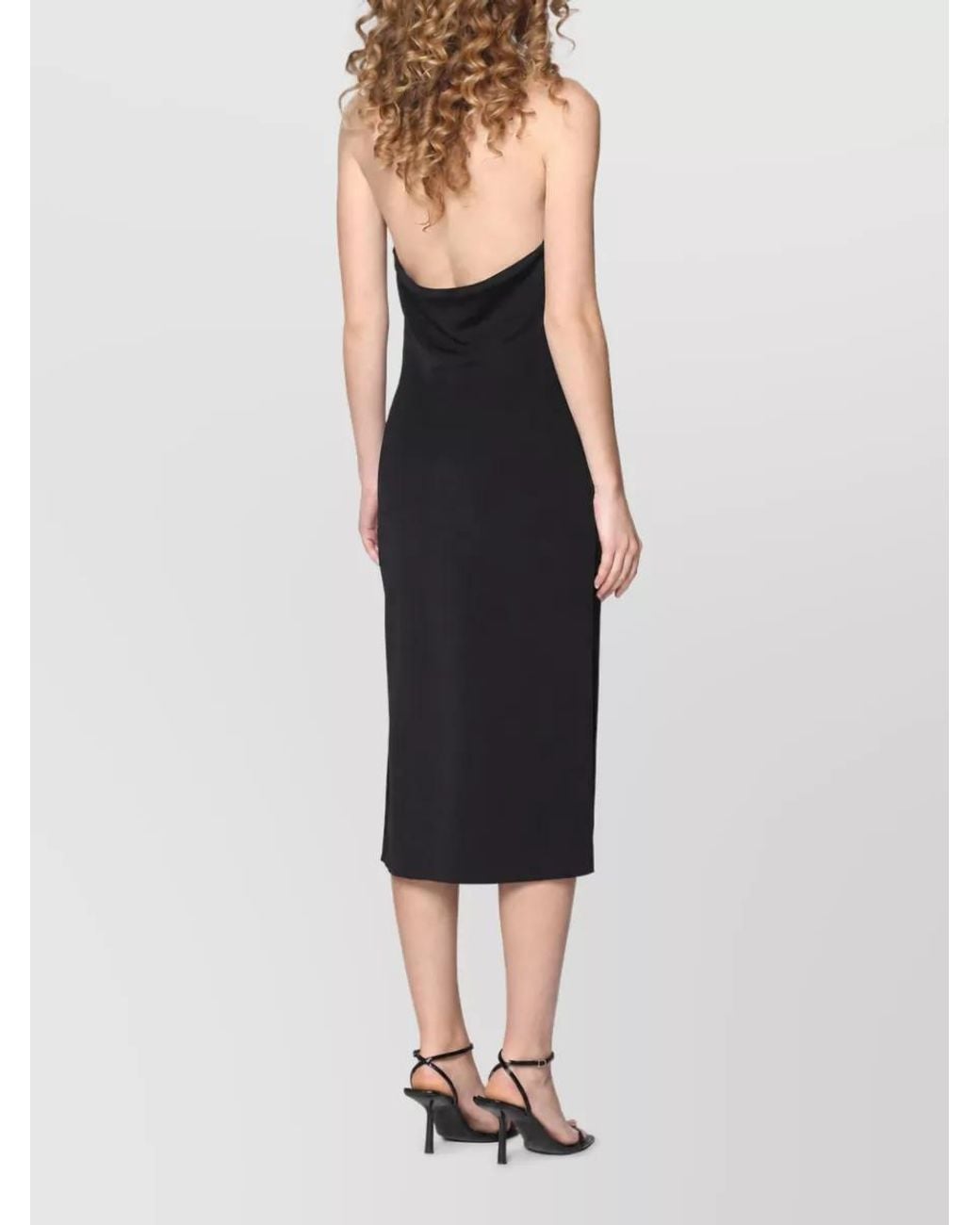 Bottega Veneta Blue Midi Dress