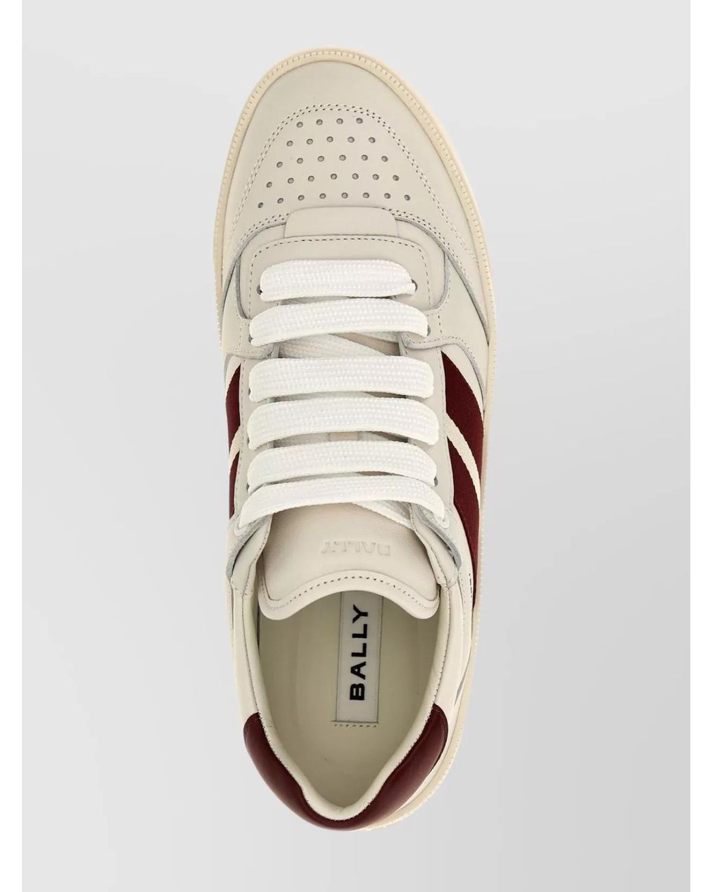 Bally Natural Calf Leather Low-Top Sneakers for men