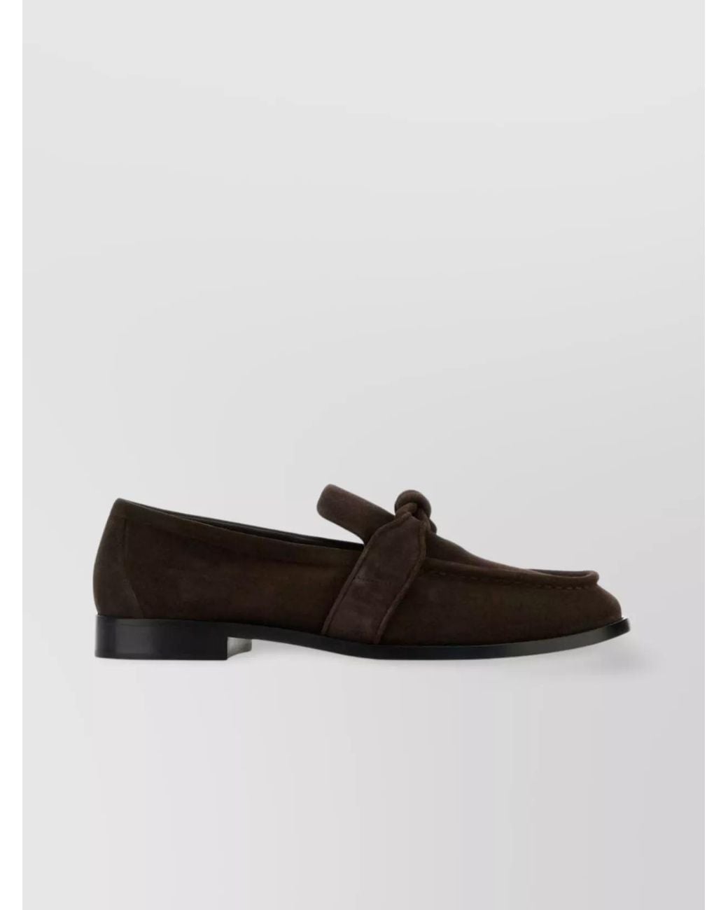 Bottega Veneta Brown Suede Leather Loafers for men