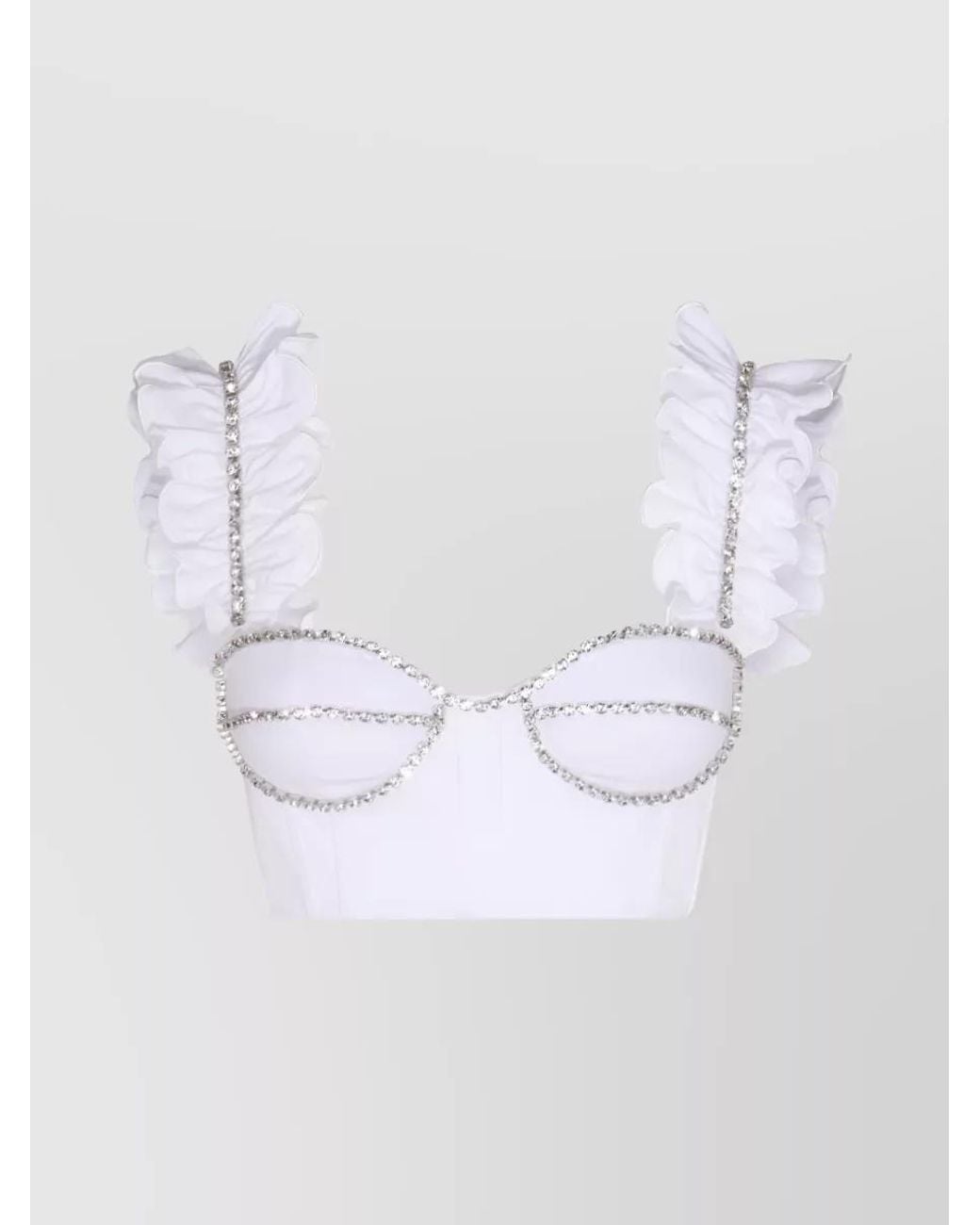 Area White Tank Top