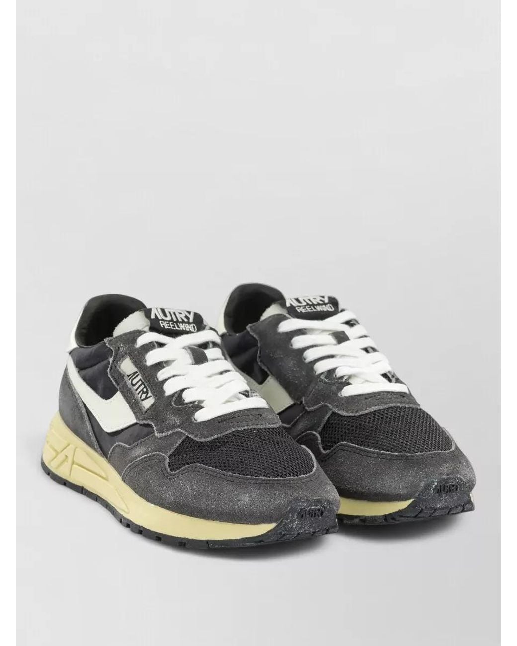 Autry Multicolor Leather Low-Top Sneakers