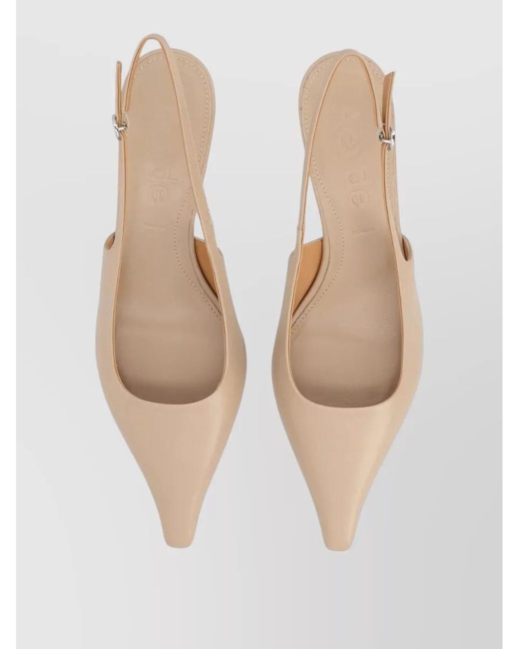 Aeyde Natural Leather Pumps
