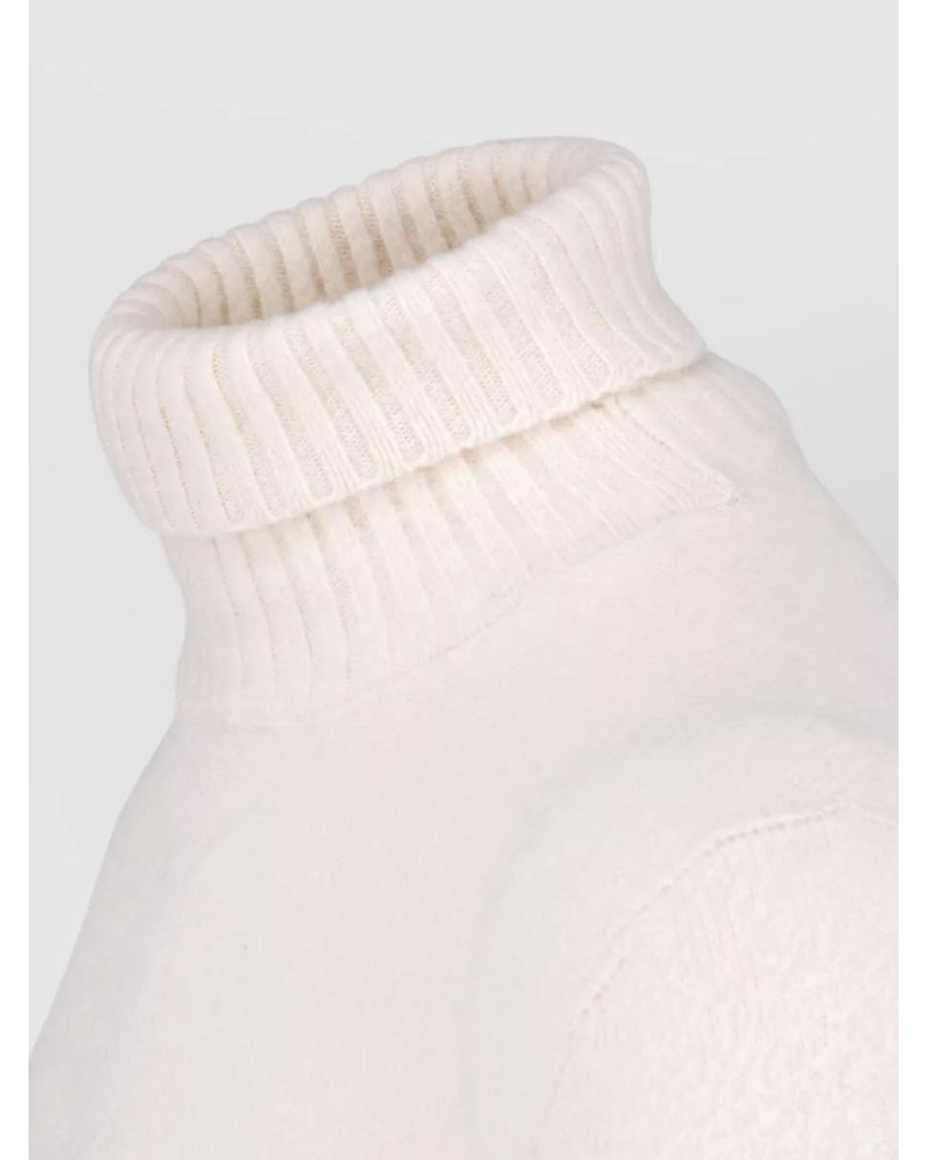 Drumohr Natural Lambswool Crewneck Jumper for men