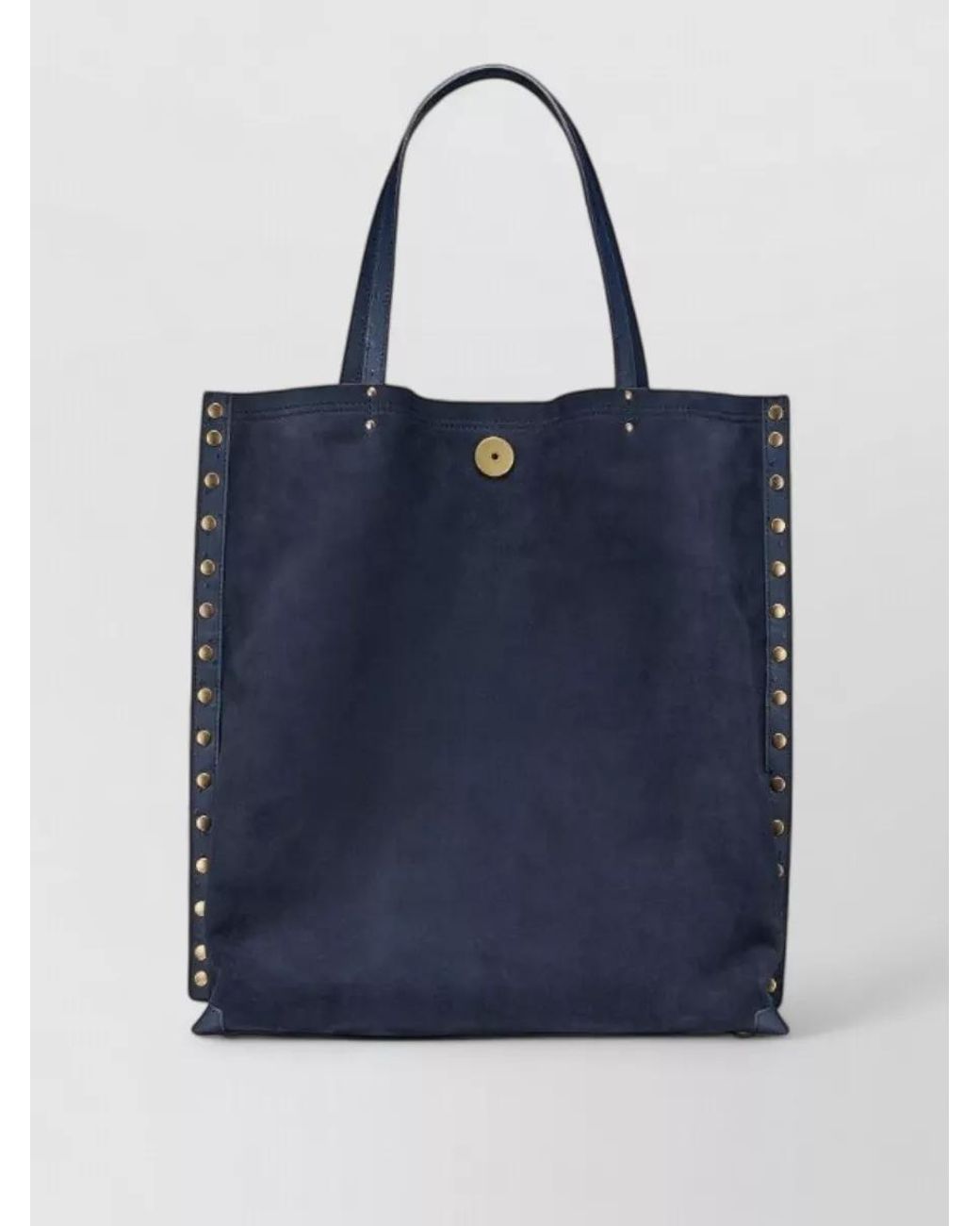 Zanellato Blue Lambskin Shoulder Bag