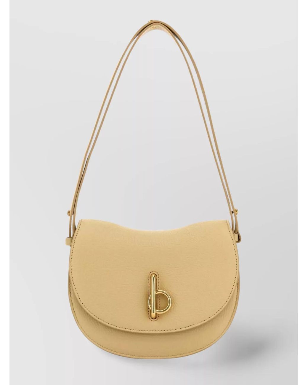 Burberry Natural Rocking Horse Bag Small Leather Shoulder Bag