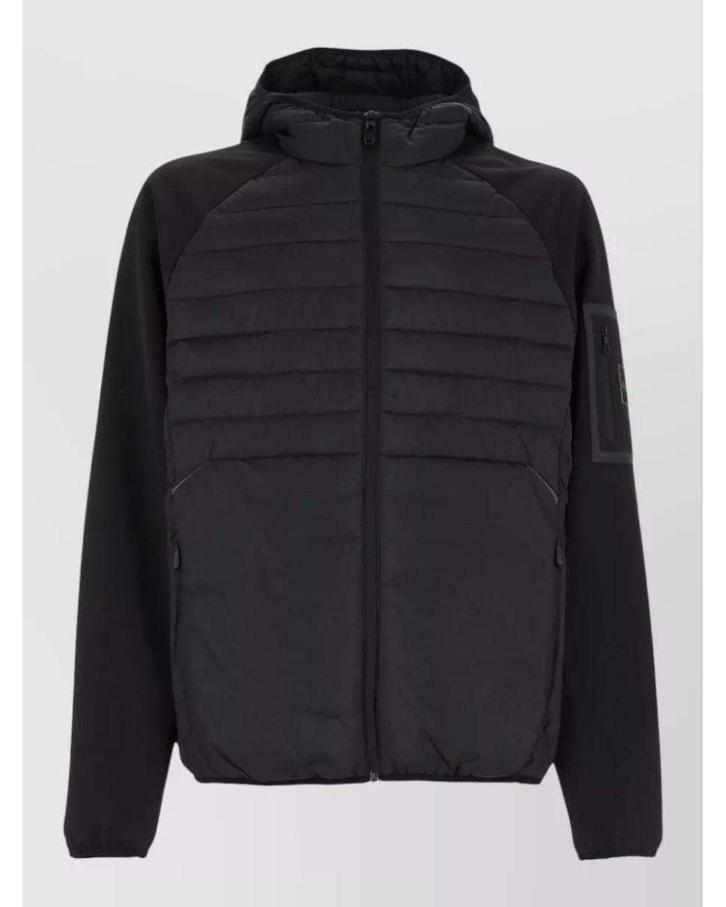 Boss Black Quilted Padded Coat for men