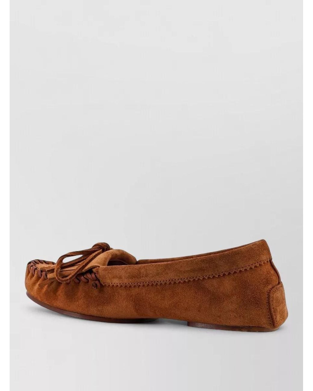 Paris Texas Brown Suede Indiana Loafers