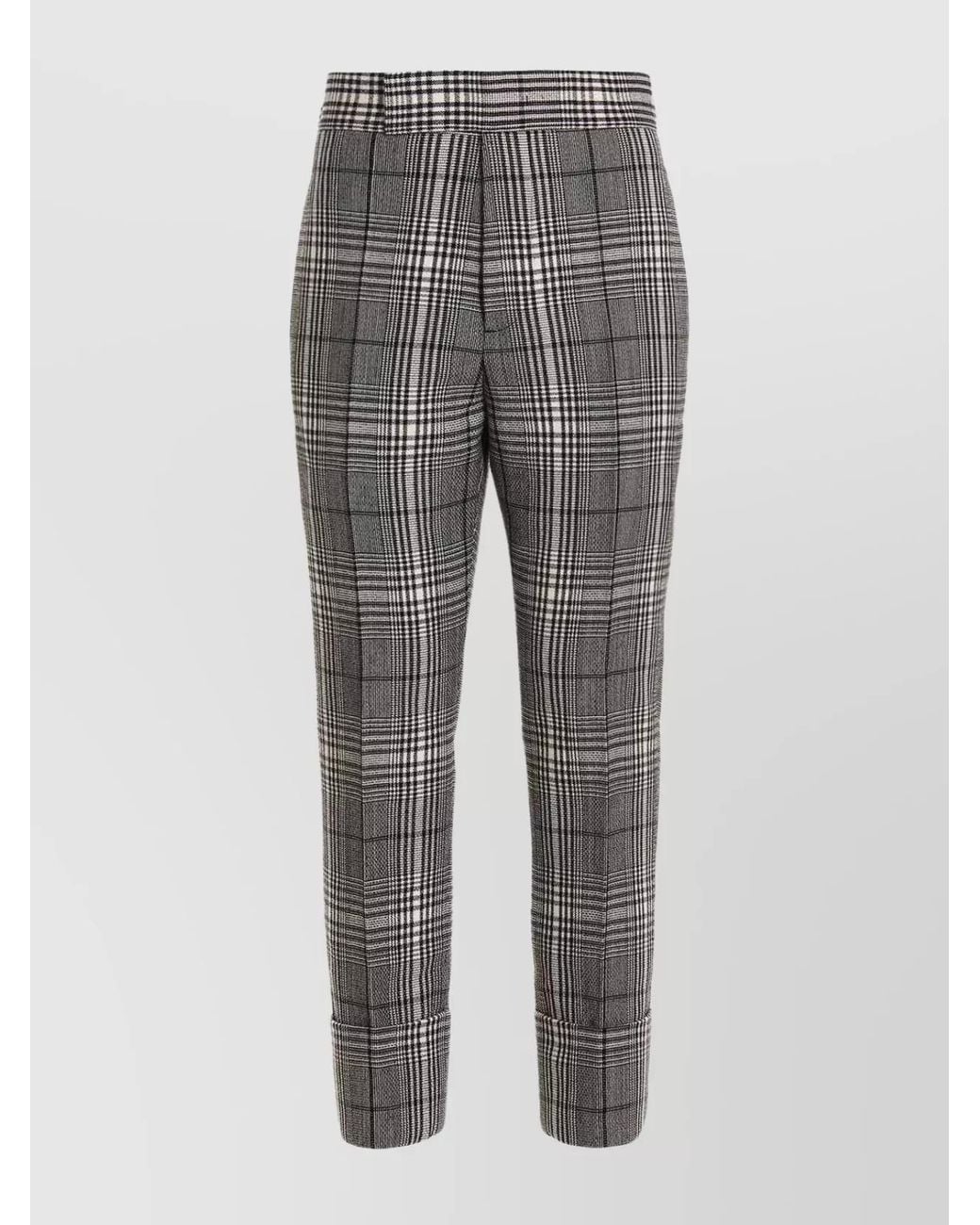 SAPIO Gray Wool Tapered Trousers