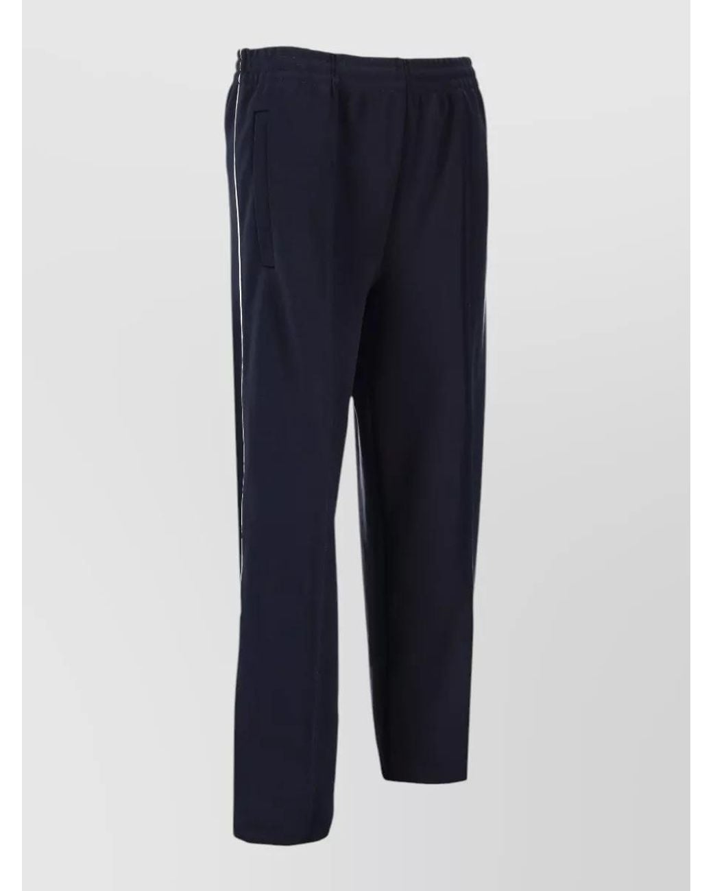 Miu Miu Blue Polyester Track Pants