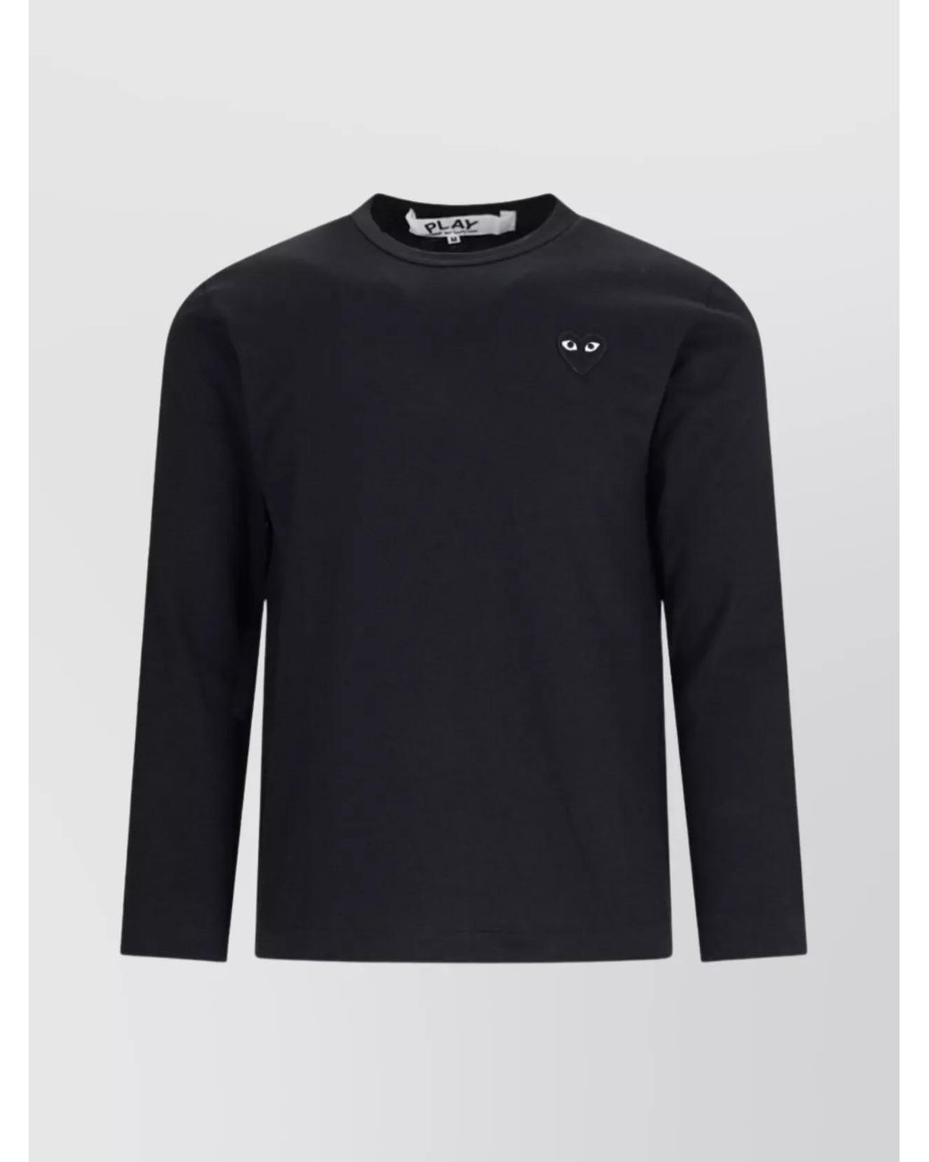 COMME DES GARÇONS PLAY Blue Cotton Long-Sleeve T-Shirt for men