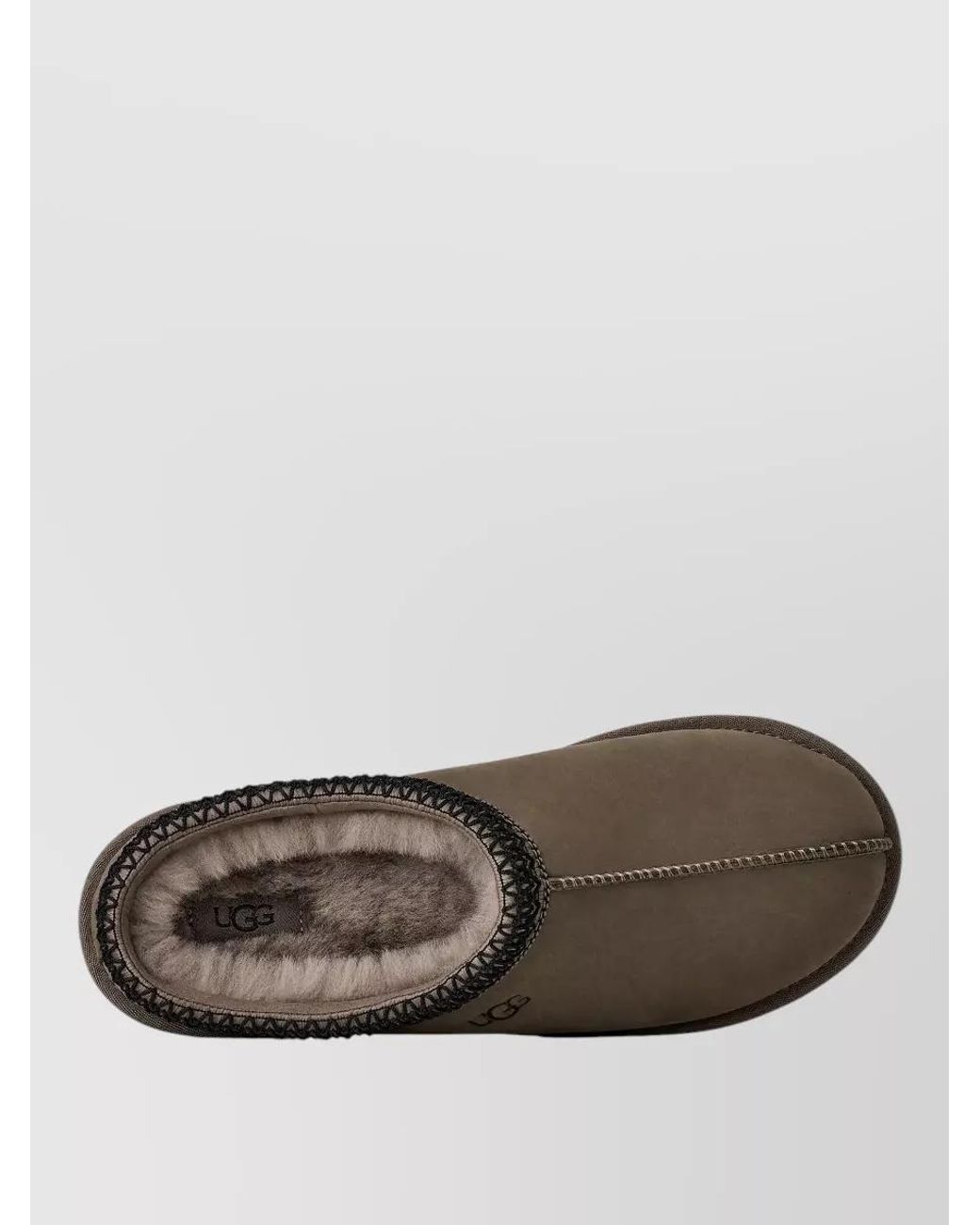 Ugg Brown Leather Slippers for men