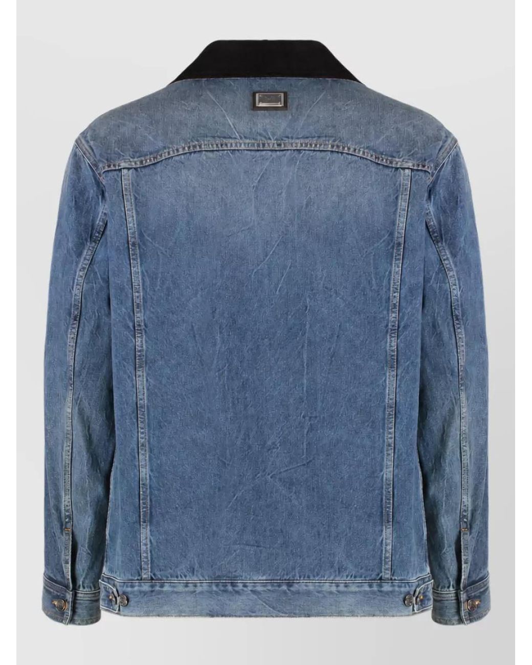 Dolce & Gabbana Blue Denim Jacket for men