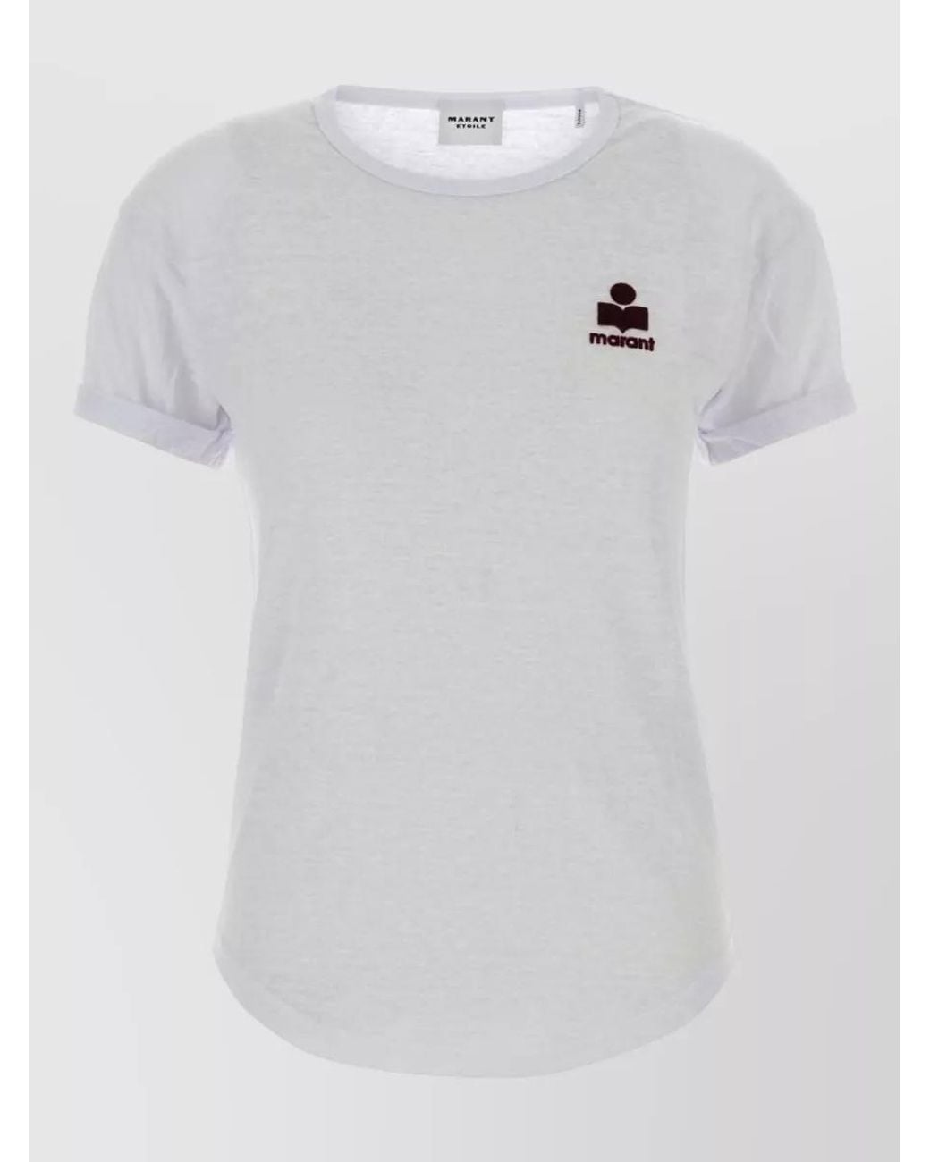 Isabel Marant White Linen T-Shirt