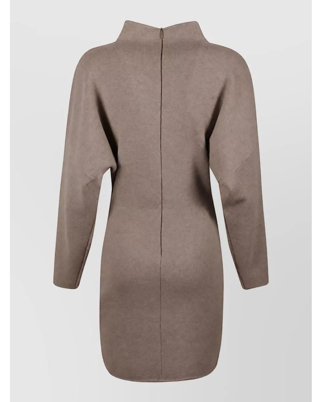 Max Mara Brown Knit Dress