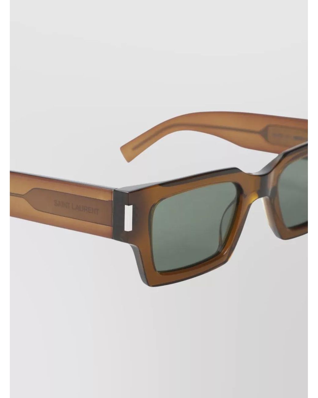 Saint Laurent Multicolor Acetate Square-Frame Sunglasses for men