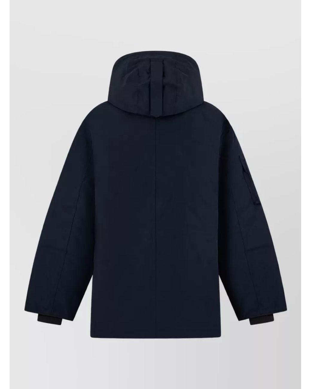 Canada Goose Blue Hooded Parka Jacket for men