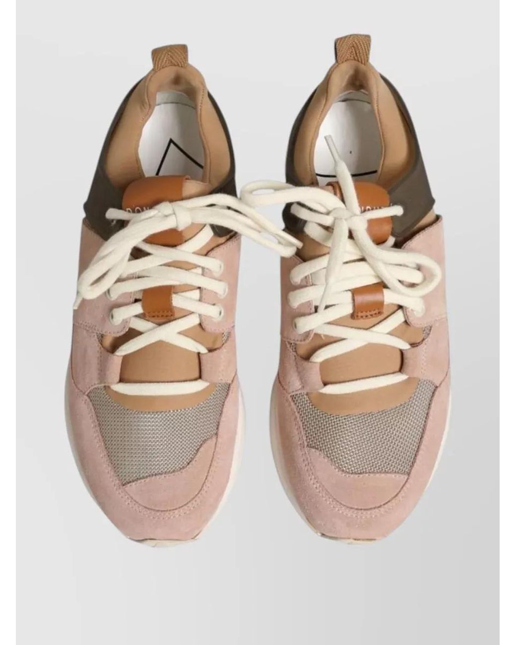 Dondup Natural Suede Low-Top Sneakers