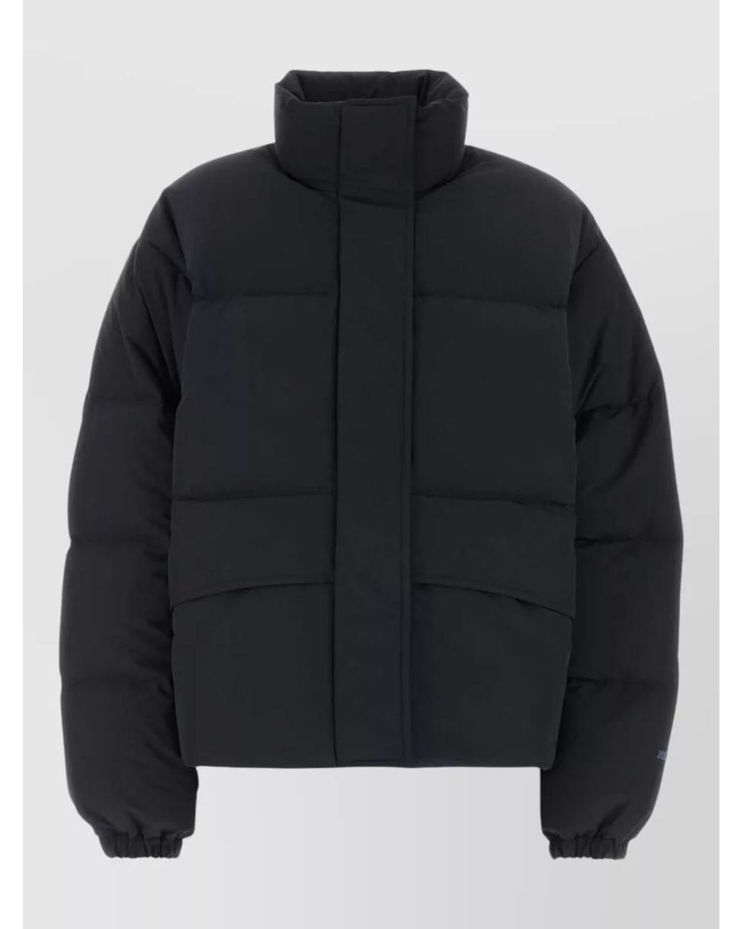 Jil Sander Black Down Parka Coat
