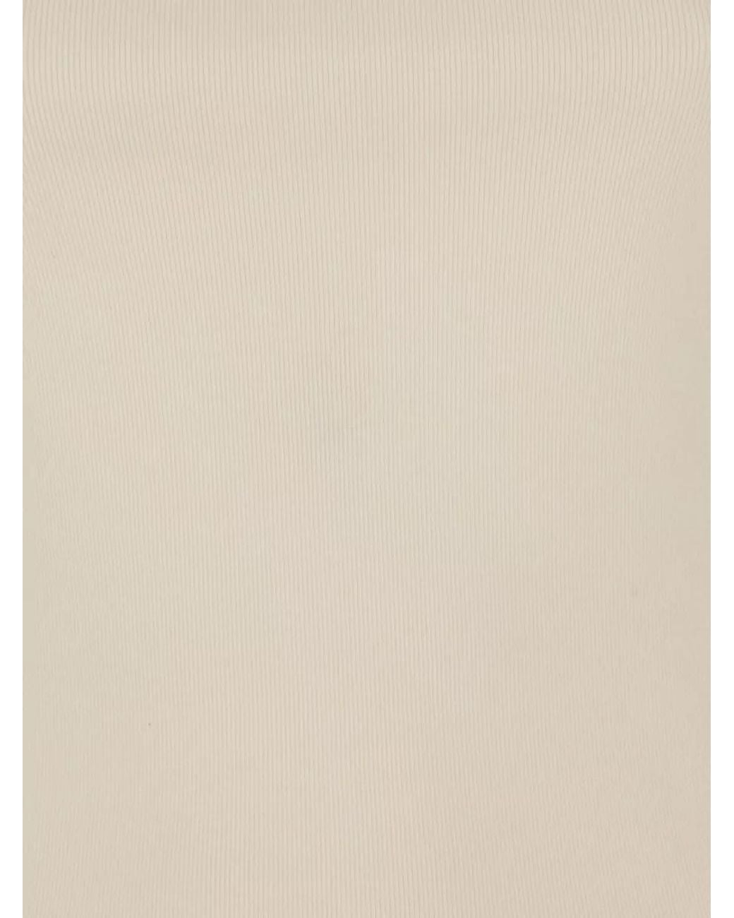 Fabiana Filippi Natural Stretch Cotton Camisole