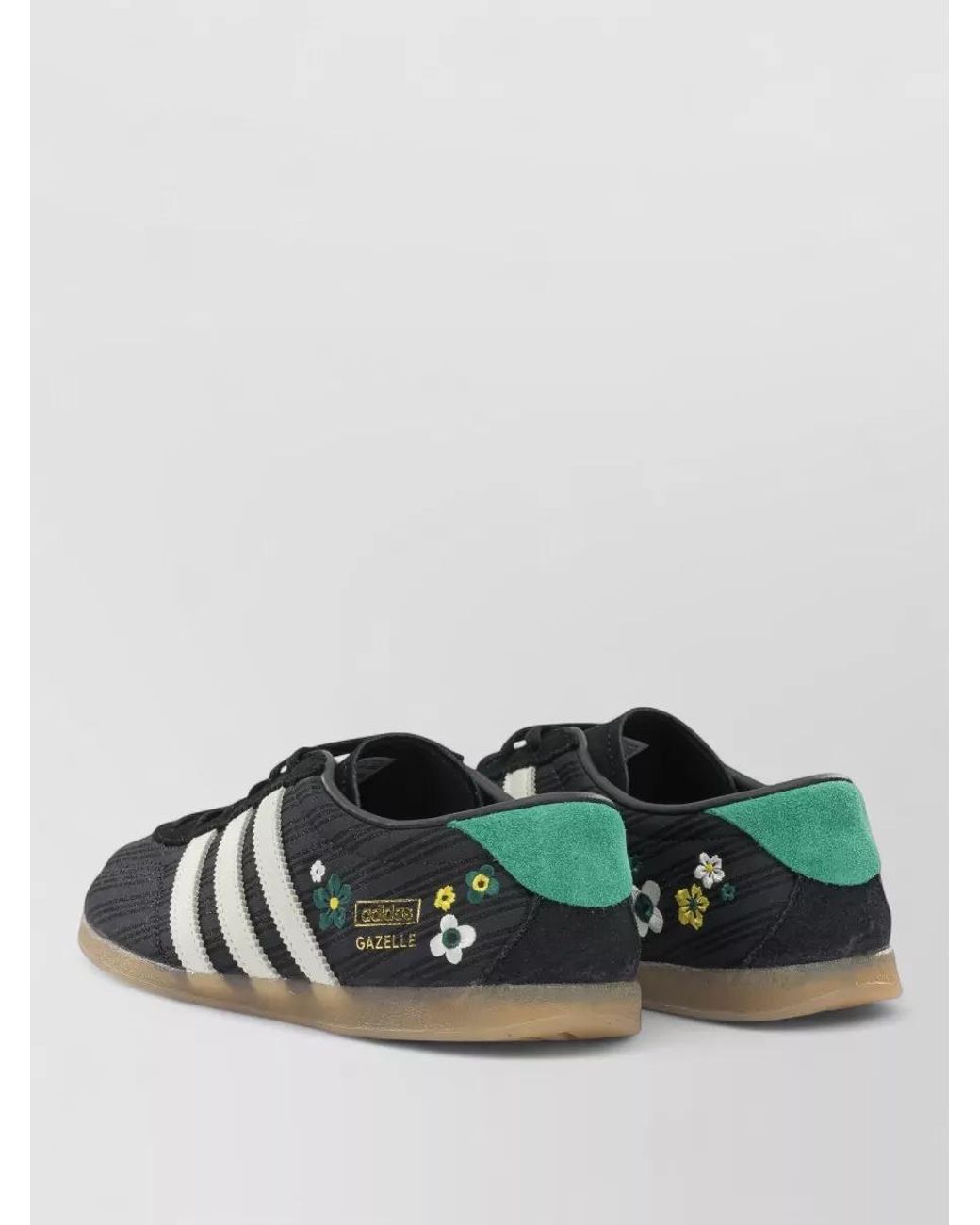 Adidas Originals Black Leather Low-Top Sneakers