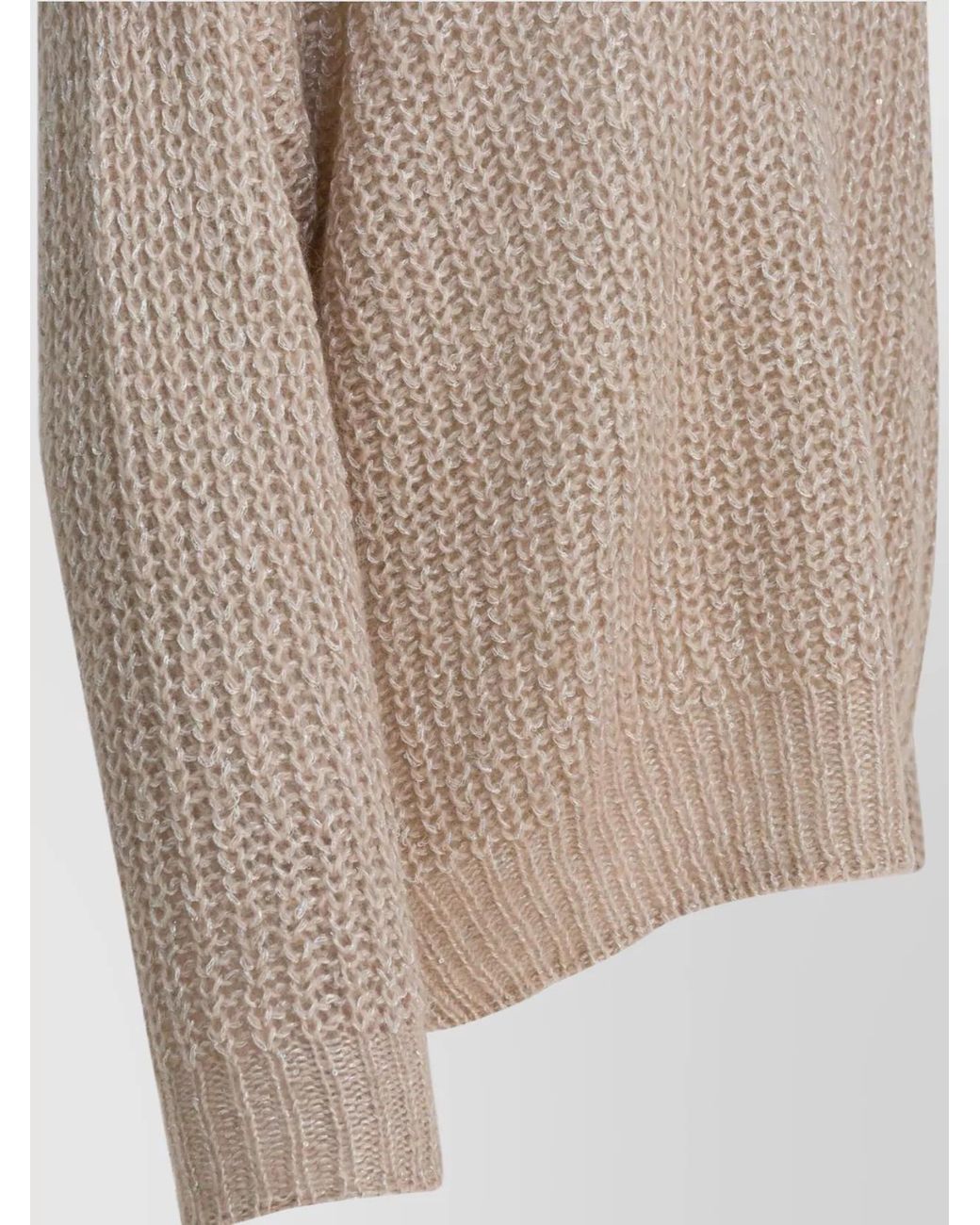 Herno Natural Wool And Alpaca Turtleneck Sweater