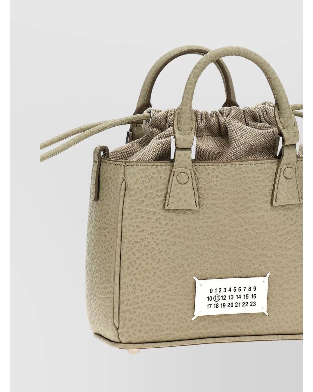 Maison Margiela Metallic 5Ac Leather Crossbody Bag