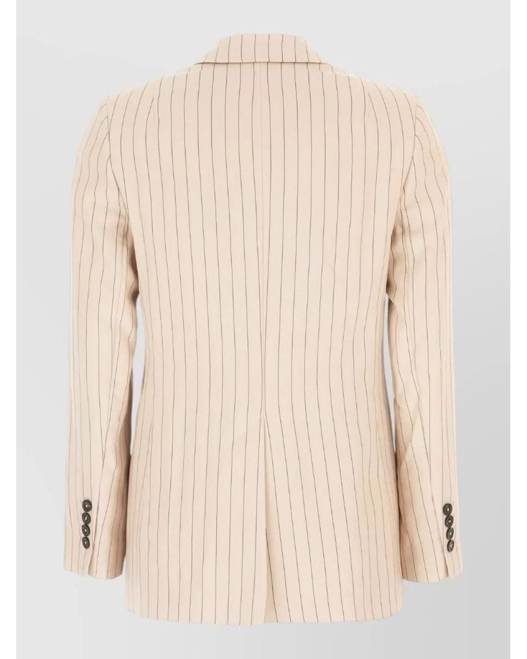Paul Smith Natural Embroidered Blazer