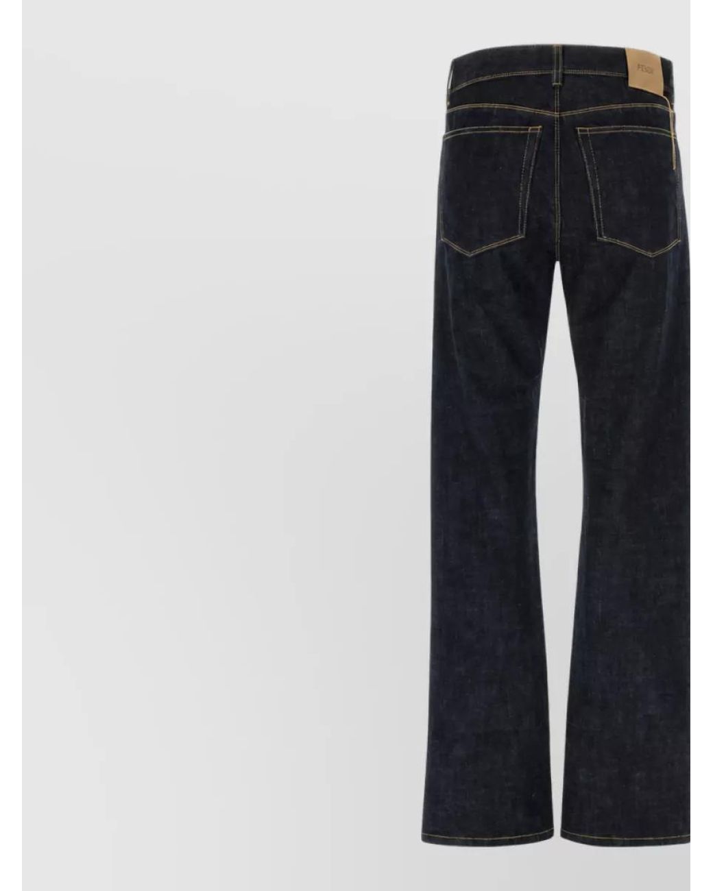 Fendi Blue Slim-Fit Denim Jeans