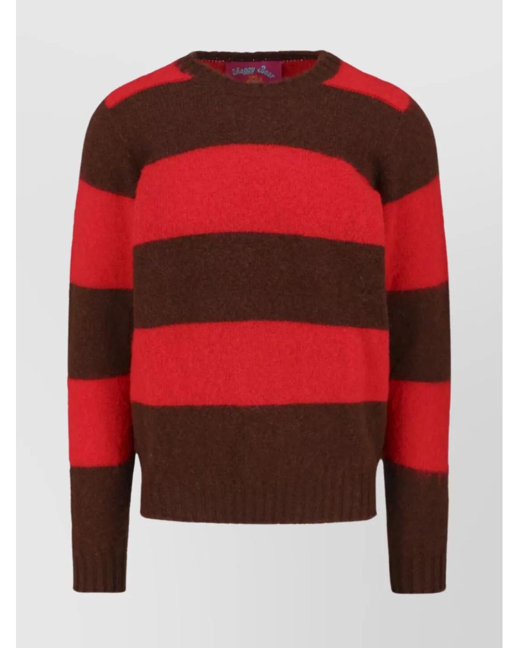 Howlin' By Morrison Red Fine Wool Crewneck Jumper for men