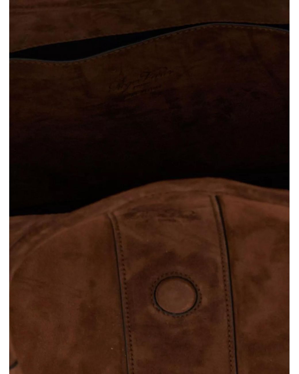 Roger Vivier Brown Leather Tote Bag