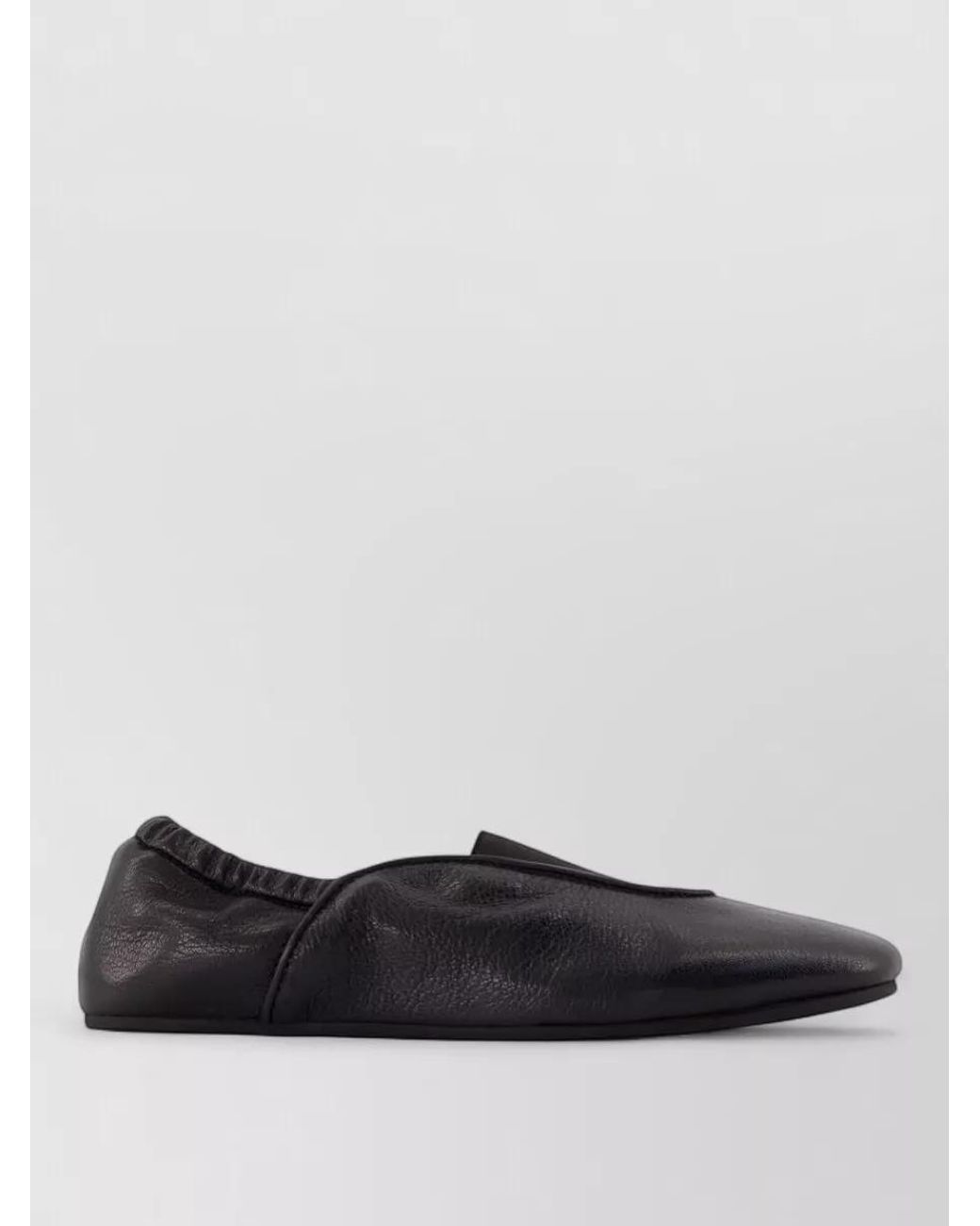 Jacquemus Black Patent Leather Loafers