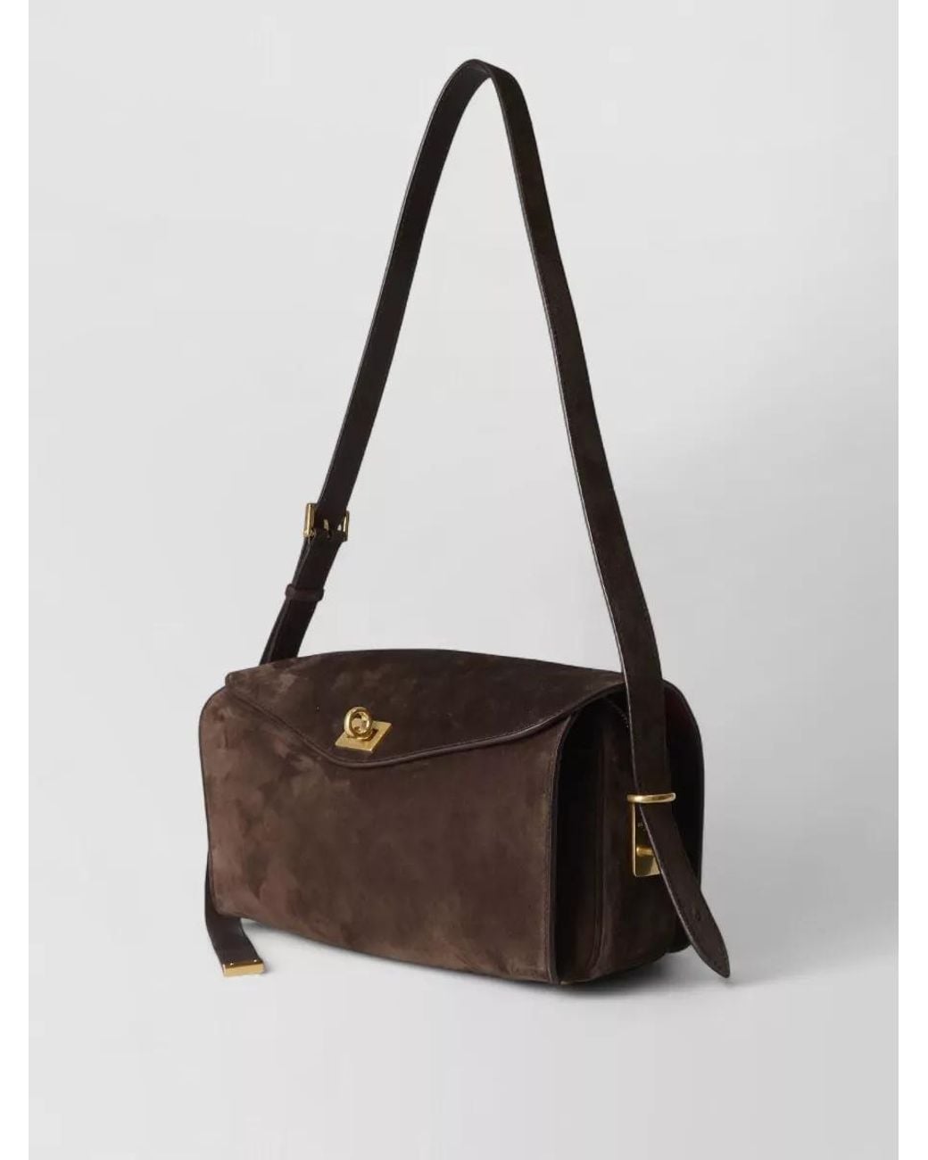 Balenciaga Multicolor Le 7 Medium Suede Shoulder Bag