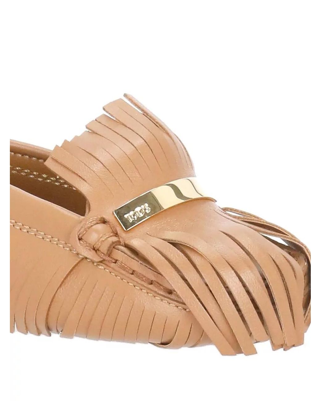 Tod's Multicolor Leather Fringe Keychain