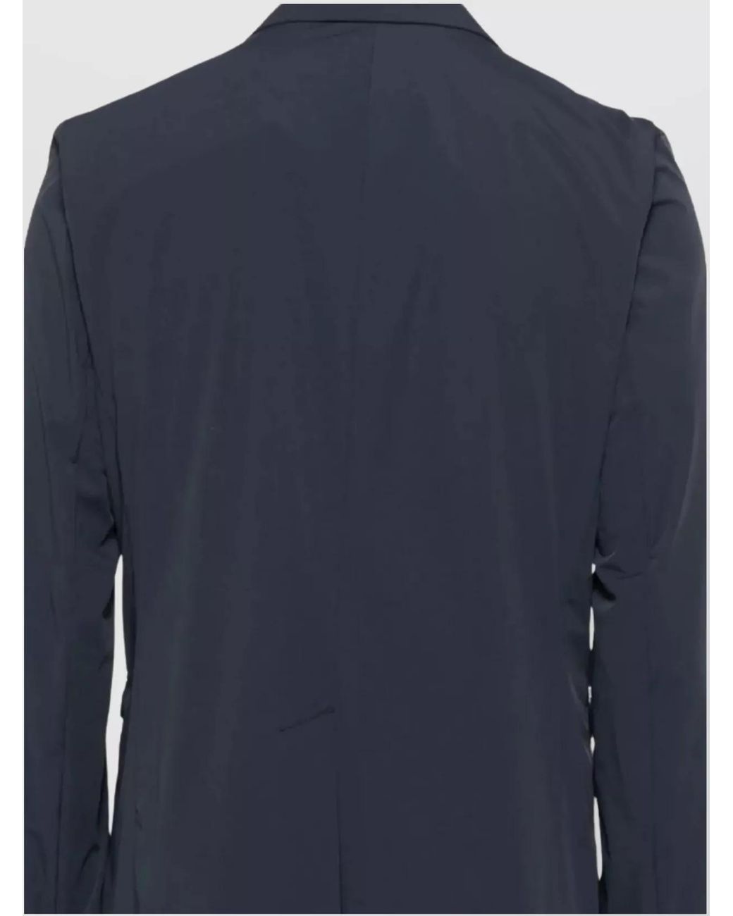 Herno Blue Single-Breasted Suit Jacket for men