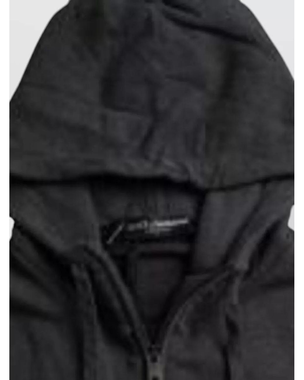 Dolce & Gabbana Black Silk Long-Sleeve Sweater