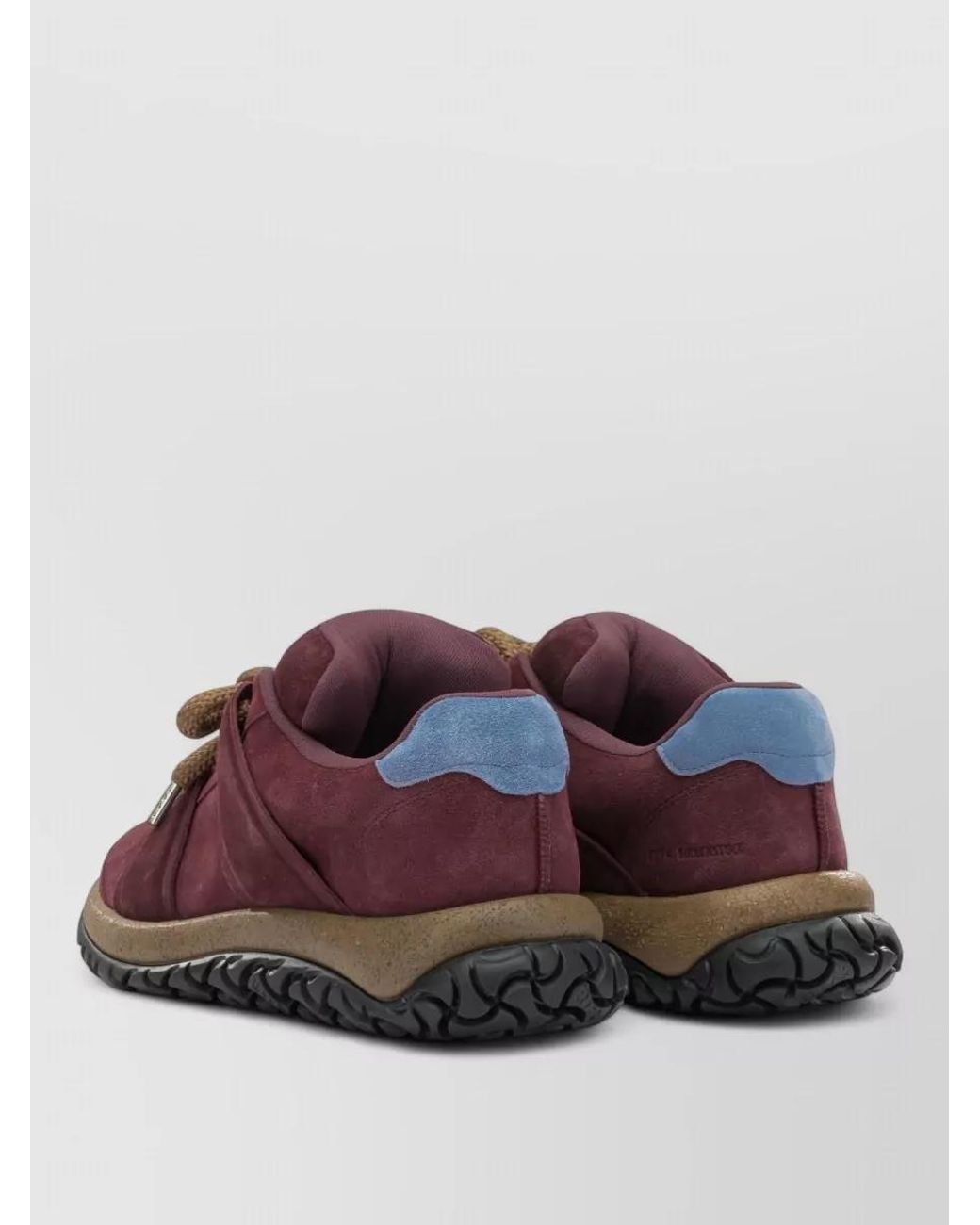 Birkenstock Brown Suede Leather Low-Top Sneakers for men