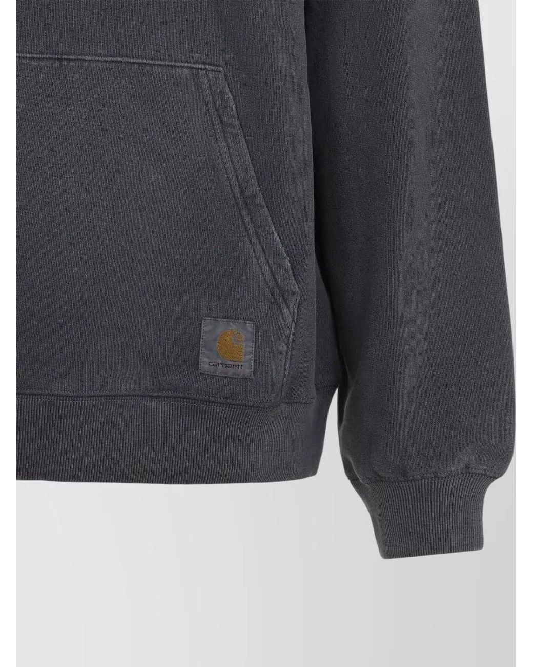 Carhartt Gray Cotton Hooded Torion Hoodie for men