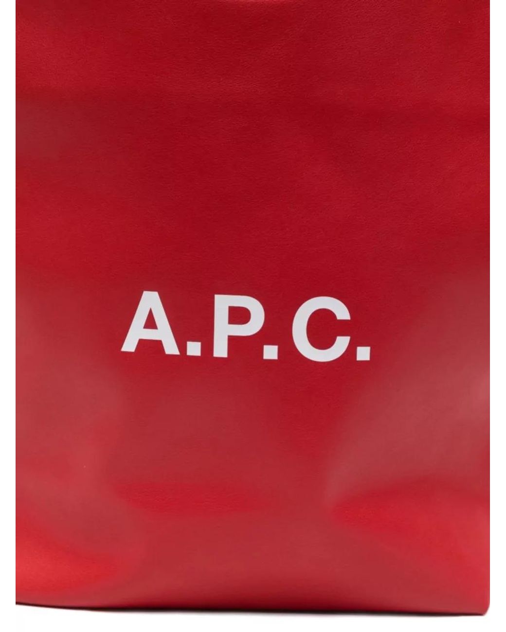 A.P.C. Red Ninon Small Shoulder Bag