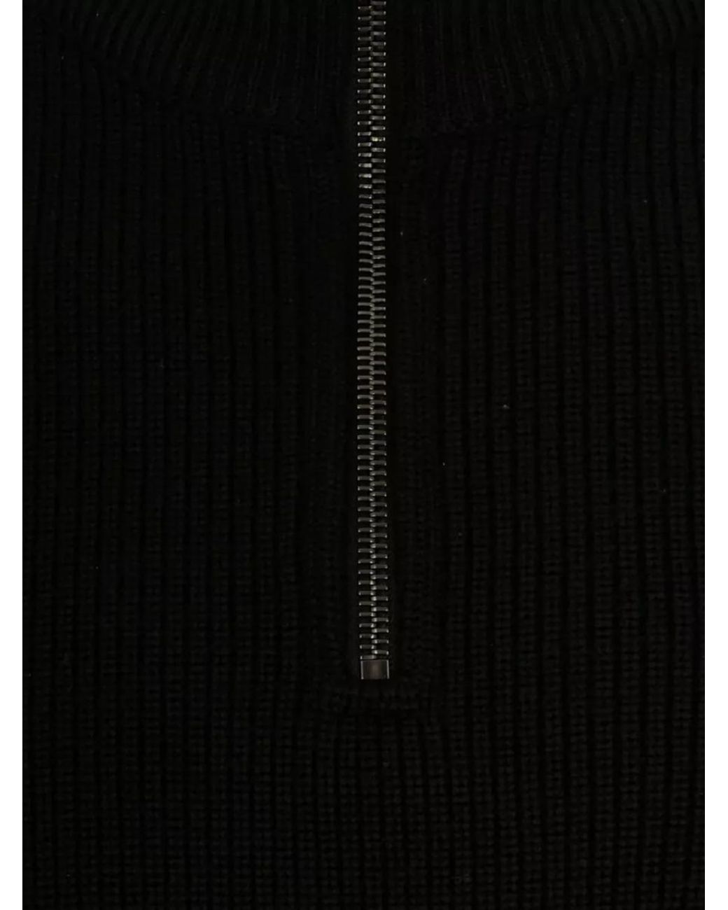 Paul & Shark Black Zip Jumper for men