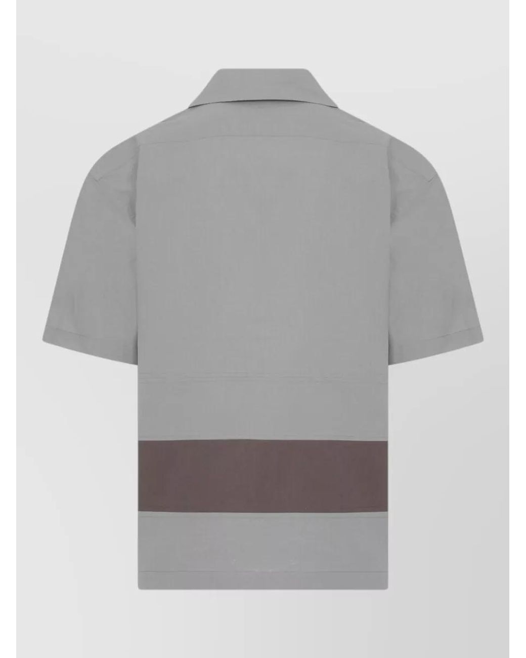 Craig Green Gray Cotton Short-Sleeve Shirt for men