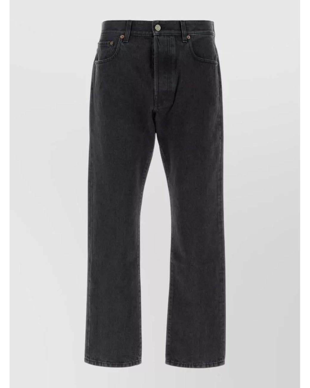 Valentino Garavani Blue Denim Straight-Leg Jeans for men