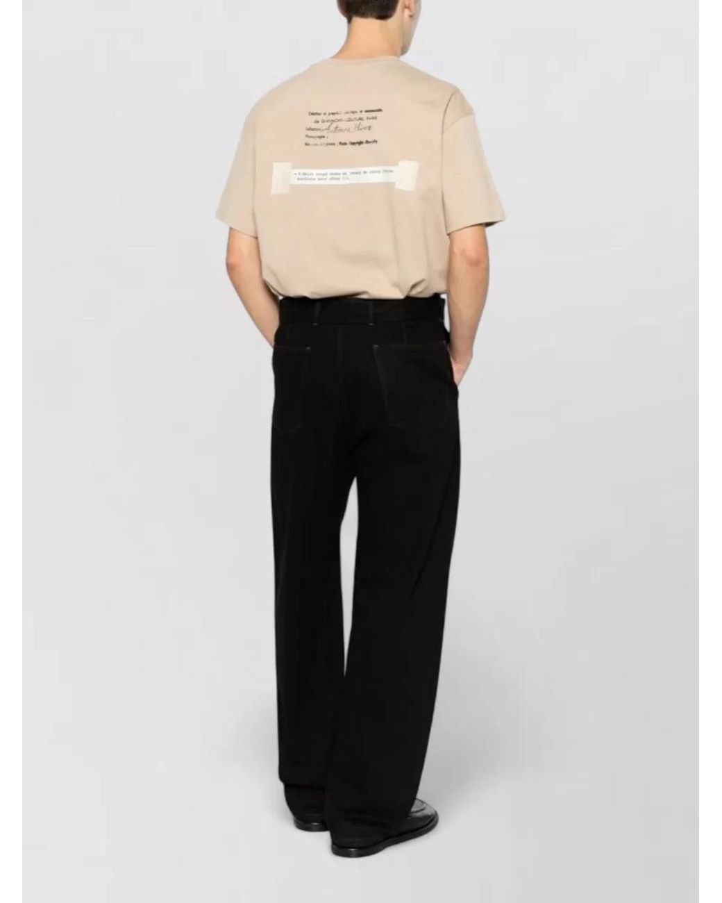 Givenchy Natural Cotton Short-Sleeve T-Shirt for men