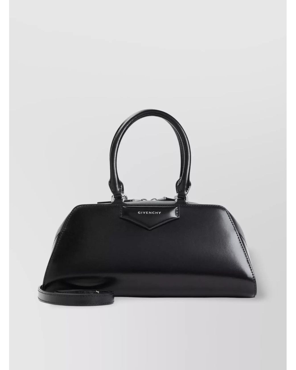 Givenchy Black Antigona Small Leather Shoulder Bag
