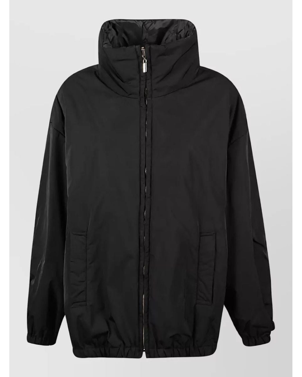Max Mara Black Bomber Jacket