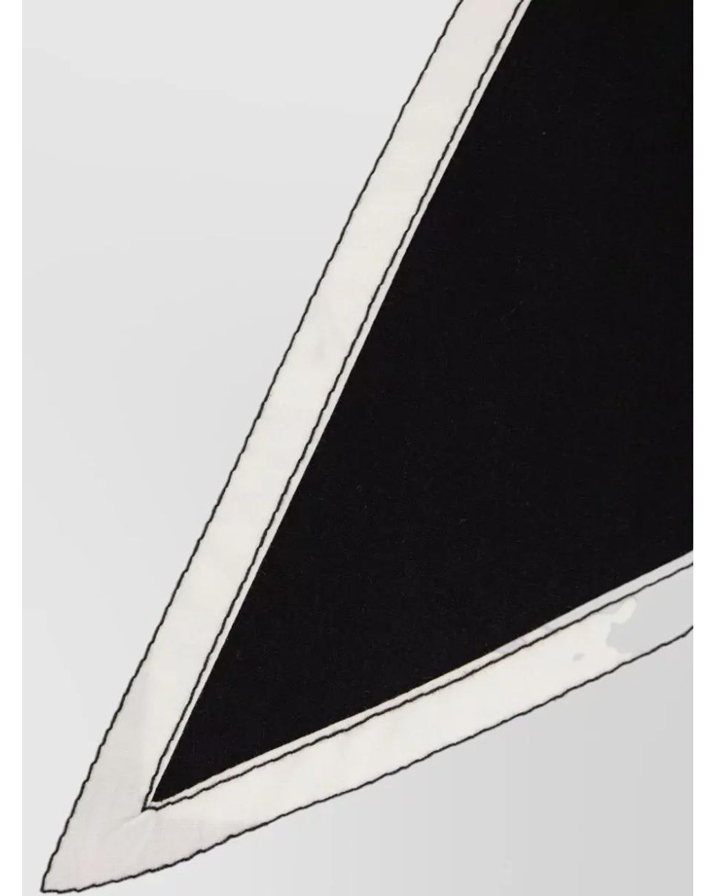 Off-White c/o Virgil Abloh Black Two-Tone Bowling Shirt for men