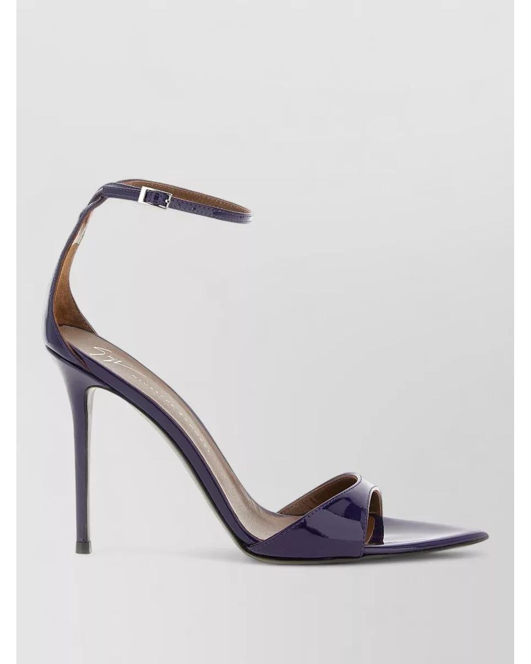 Giuseppe Zanotti White Leather Stiletto Sandals