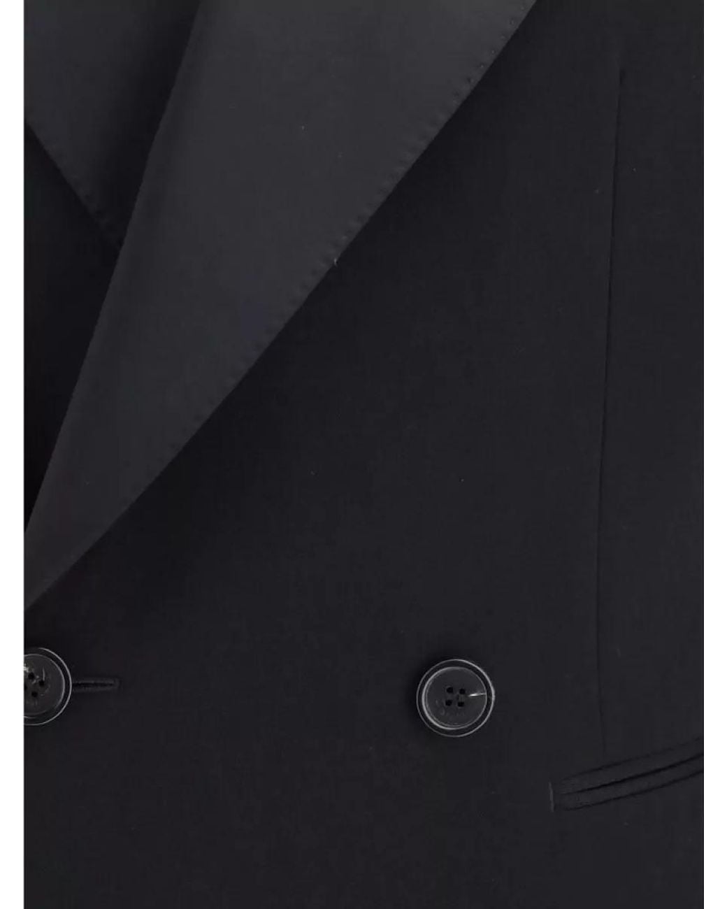 Saint Laurent Brown Wool Single Breasted Coat for men